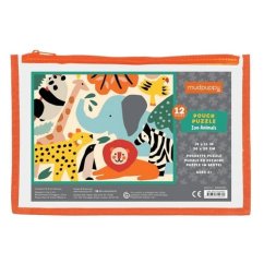 Mudpuppy Puzzle állatok az állatkertben 12 darab
