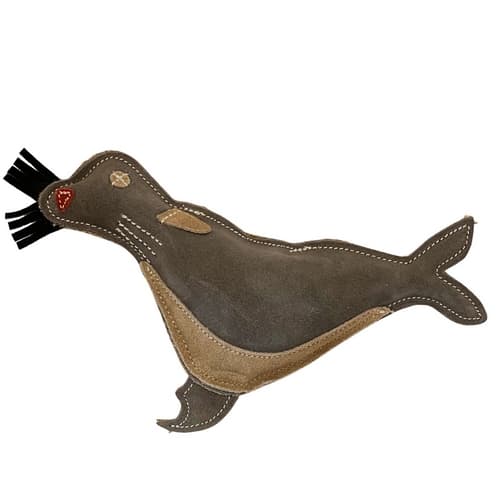 PafDog Lachtan Gavin Hračka pro psy z kůže a juty 31cm