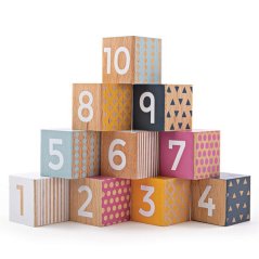 Bigjigs Toys Dés didactiques numéros