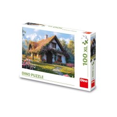 Chalupa v údolí Puzzle 100 XL dielikov