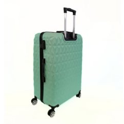 Bavy Keményhéjú bőrönd 28" Diamond, világoszöld