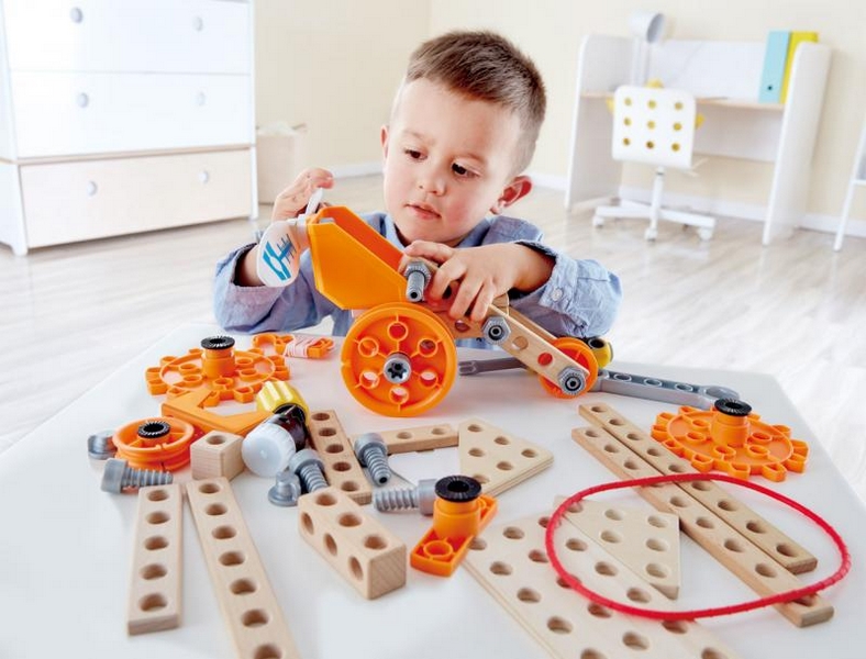 Hape Science Lab - luxusná sada, 57 kusov