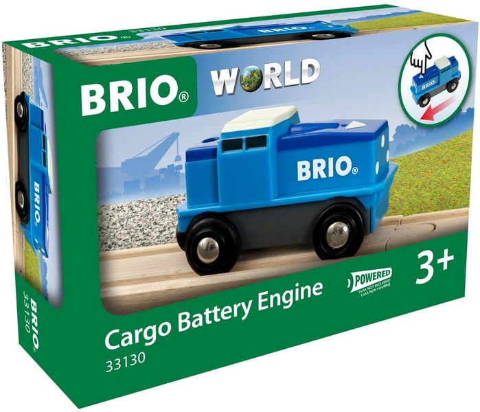 Brio 33130 Locomotive à marchandises alimentée par batterie