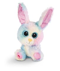 NICI Glubschis coniglio di peluche Rainbow Candy 15 cm