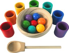 2Kids Toys Mingi și cupe curcubeu 7 culori