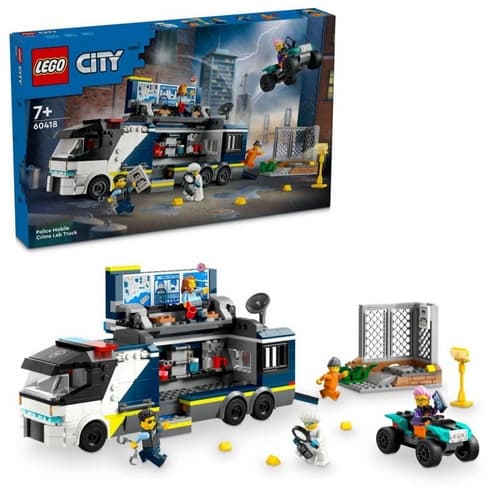 LEGO® City (60418) Laboratoire de police mobile