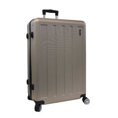 Bavy Cestovní kufr skořepinový 28" Stripes Gold beige