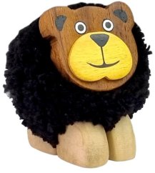 2Kids Toys Dřevěná figurka XL pompon Medvěd