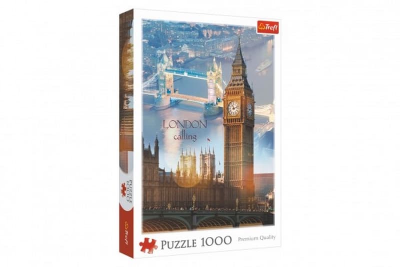 Puzzle Londra al tramonto 1000 pezzi in scatola