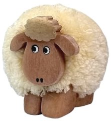 2Kids Toys Dřevěná figurka XL pompon Ovce