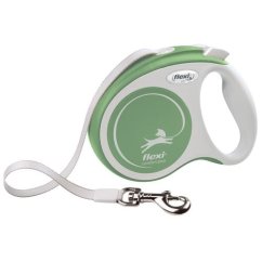 Flexi Vodítko Comfort Plus S pásek 5m světle zelené