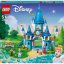 LEGO® Disney 43206 Château de Cendrillon et du prince charmant.
