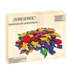 Vzdelávacie puzzle - Geometrické tvary