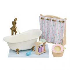 Sylvanian Families - Set da bagno con vasca e doccia