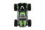 Auto RC pick up terénní plast 25cm 2,4GHZ na baterie šedo-zelený v krabici