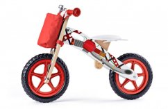Motocykel Scooter, červený