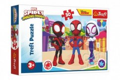 Puzzle Las aventuras de Spidey y sus amigos 27x20cm 30 piezas en caja 21x14x4cm