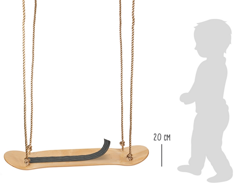 Small Foot Dřevěná houpačka Skateboard
