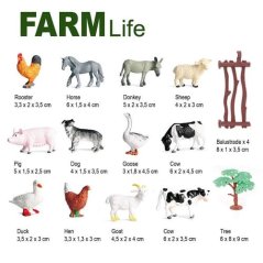 Bavytoy cső állatokkal 18 db