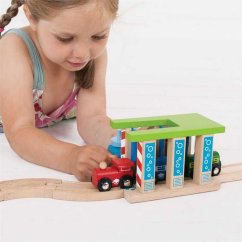 Bigjigs Rail Train Car Wash