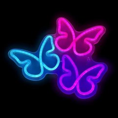 2Kids Toys LED NEON LIGHT Fluturi