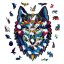 PUZZLE DE CULOARE DIN LEMN - Majestic Wolf