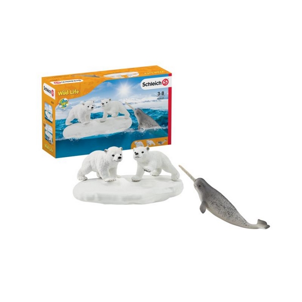 Schleich 42531 Lední medvědi a klouzačka