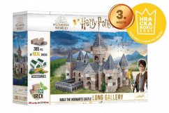 Construire avec des briques Harry Potter - Longue galerie de tours de briques