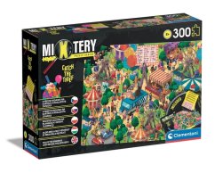Tajomné puzzle 300 dielikov - Chyťte zlodeja v zábavnom parku