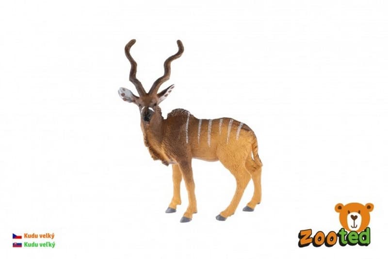 Kudu mare din plastic cu zoo 14cm