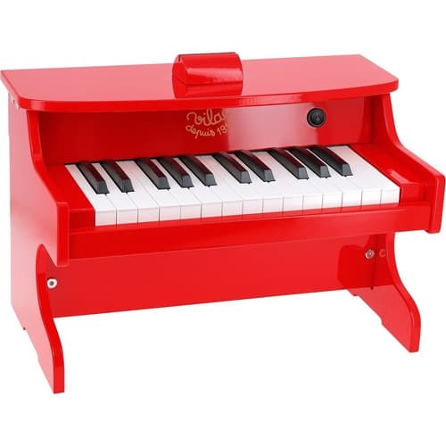 Pianoforte elettronico Vilac rosso