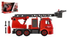 Auto hasiči šroubovací plast 36cm stříkací vodu