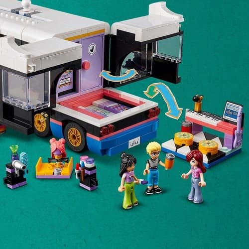 LEGO® Friends (42619) Autobús turístico Pop Star