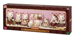 Sylvanian Families Velká rodina chocolate králíčků, sada ke 40. výročí
