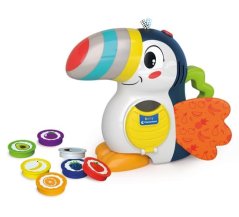 Clemmy baby - Tucan interactiv, învățând despre fructe și culori