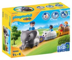 Playmobil: 70405 Mi tren de arrastre con animales