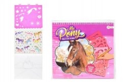 My Pony" 26cm Sketch Book" caiet de creație cu accesorii și șabloane