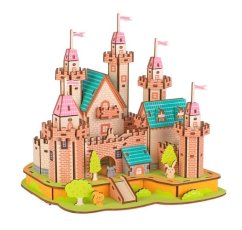 Woodcraft Drewniane puzzle 3D Zamek w raju