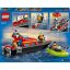 LEGO® City 60373 Bateau et bateau de sauvetage des pompiers