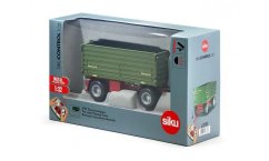SIKU Control 6781- Tandem billenős pótkocsi akkumulátorral, RC-hez és infrához. Recepció, 1:32