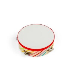 Bigjigs Toys Tamburină din lemn