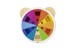 Drevená hra na stenu farby