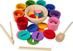 2Kids Toys Rainbow bile, monede și cupe 8 culori