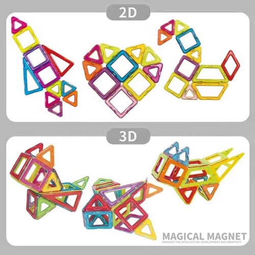 Magnetická stavebnice Vrtulník 72 ks