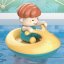 Juguete acuático Barco con muñeca
