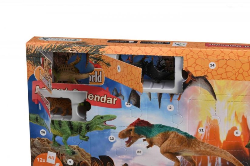 Adventní kalendář  dinosauři