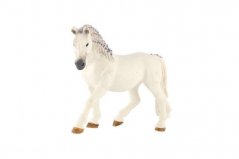 Házi fehér ló zoot műanyag 13cm zacskóban