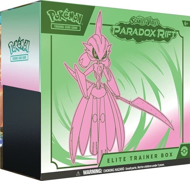 Pokémon TCG: SV04 Paradox Rift - pudełko z elitarnym trenerem