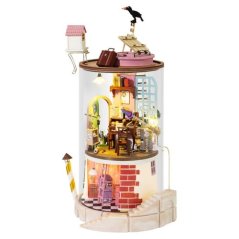 RoboTime casa in miniatura Rifugio sotterraneo in vetro