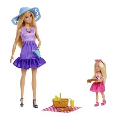 Barbie panenky MALIBU a CHELSEA na pikniku